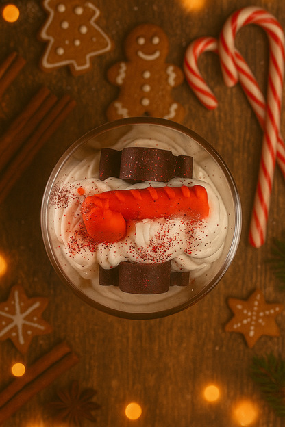 Gingerbread Man Candle