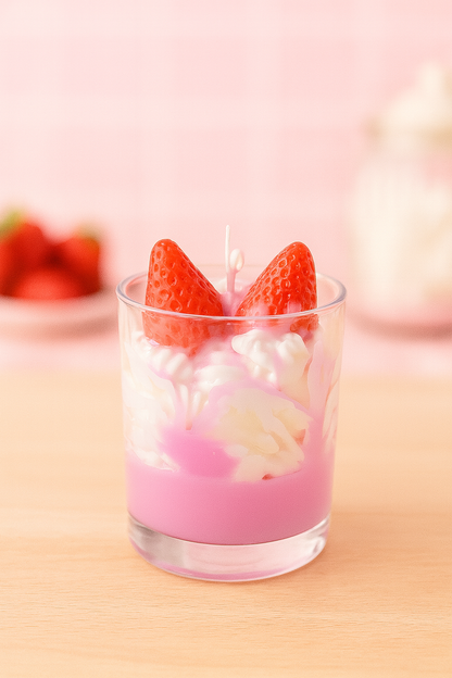 Strawberry Sundae Candle