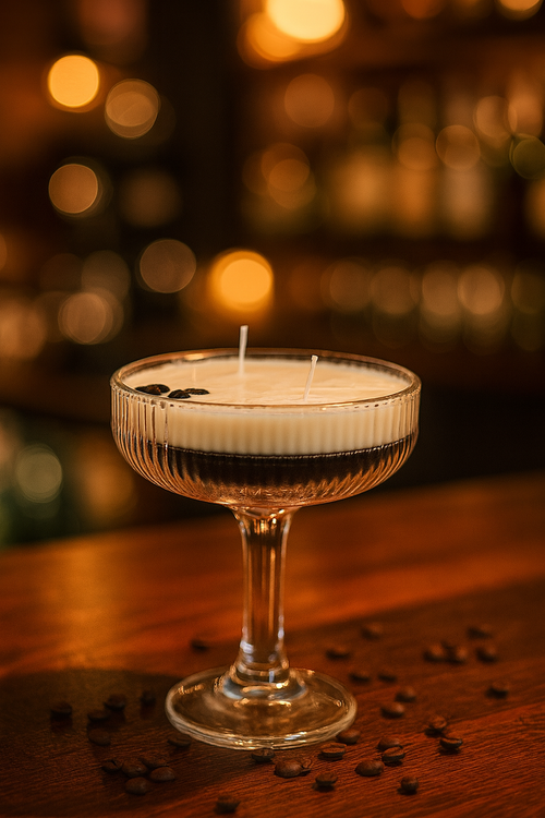 Espresso Martini Cocktail Candle